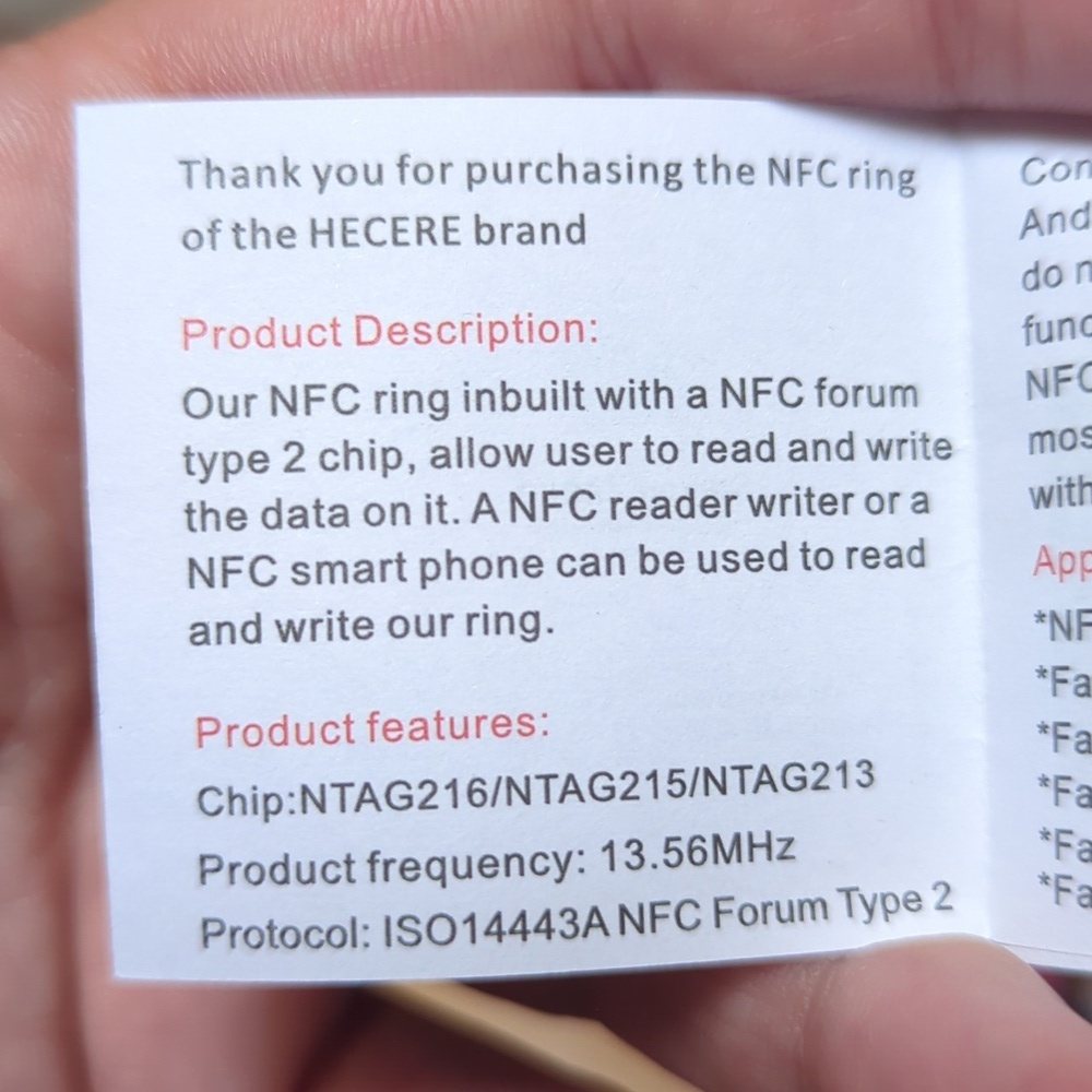 NFC Smart Ring - Picture 8 of 11